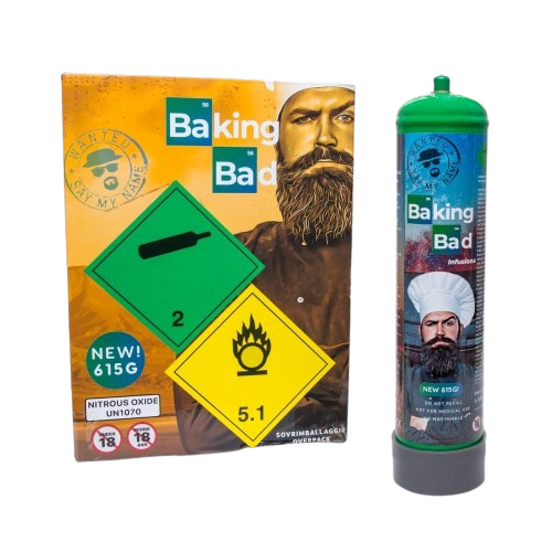 NEW!!! Райски газ флакон BAKING BAD 615г