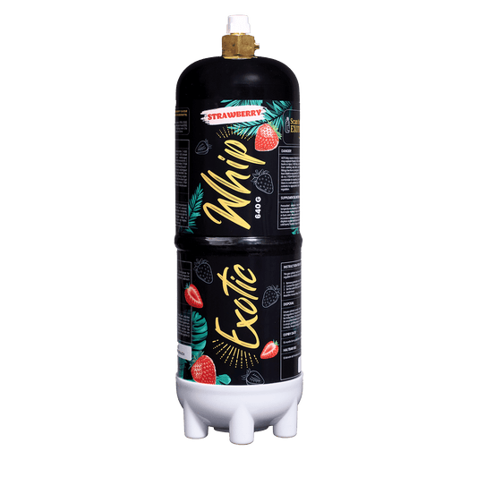 Райски газ флакон Exotic Whip Strawberry 670g